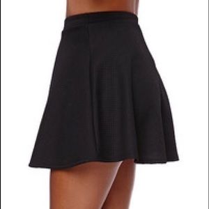 LA Hearts Black and Gray skater skirts